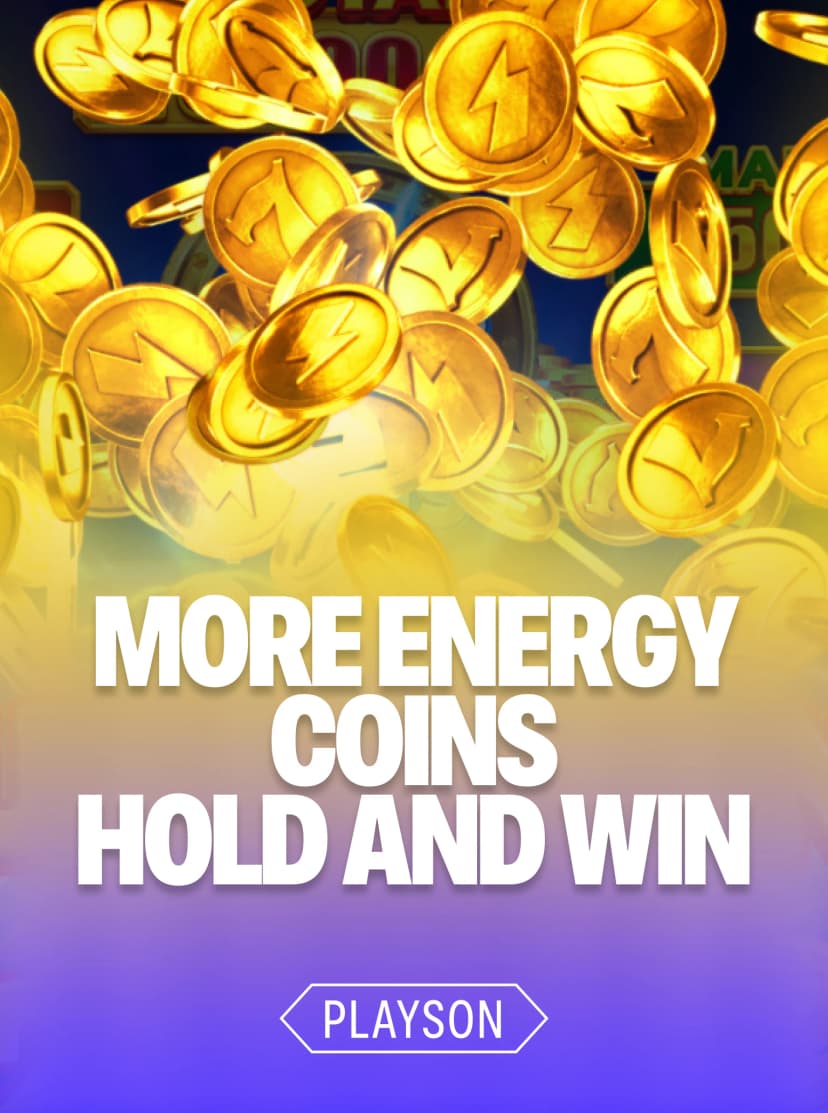 More Energy Coins: Hold and Win